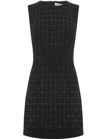 Warehouse mono sparkle tweed dress sale