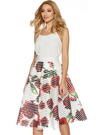 quiz floral skirt