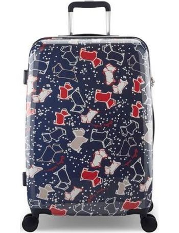 radley splodge dog suitcase