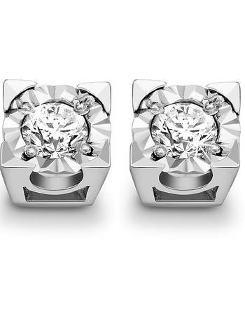 diamond stud earrings h samuel