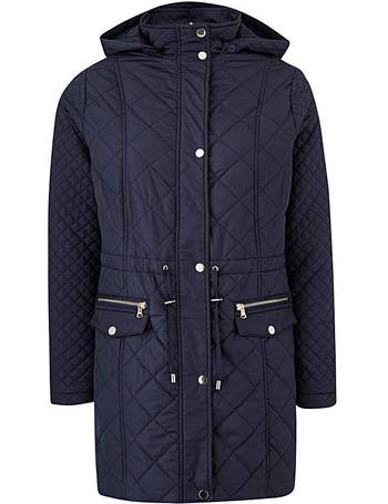 dannimac longline quilted jacket