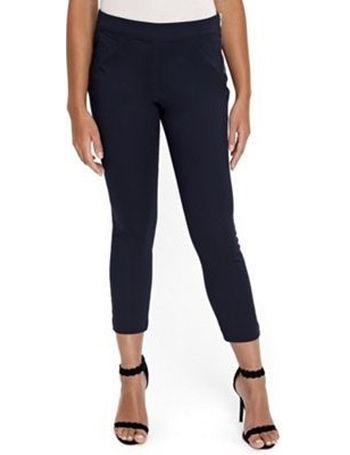 Navy work trousers womens sales tesco