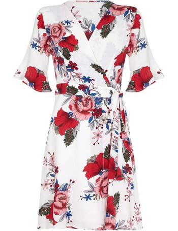 mela london wrap dress