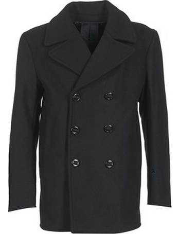 Spartoo Men S Pea Coats Up To 35, G Star Raw Traction Wool Blend Peacoat