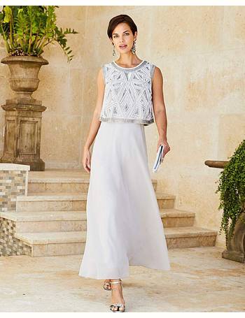 Joanna Hope Embellished Bridal Dress  Maxi dress cotton, Dress, White  cotton maxi dress