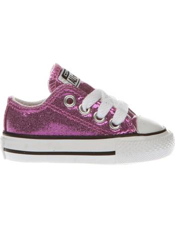 pink sparkly converse toddler shoes