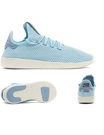 adidas originals pharrell williams tennis hu trainers in green