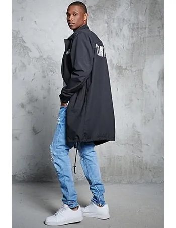 longline coach jacket