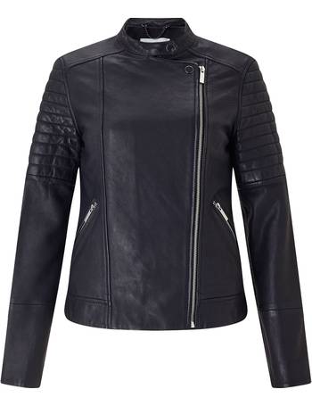 Jigsaw clean leather clearance jacket