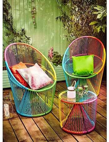 Rainbow deals bistro set