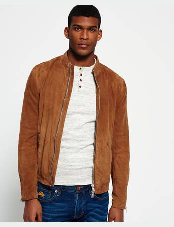 superdry suede jacket mens