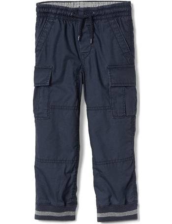 GAP PLEATED PANT  Cargo trousers  cypressblack  Zalandode