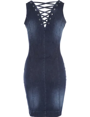 jane norman denim dress