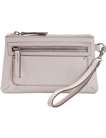 white stuff leather purse