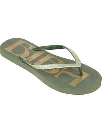 tory burch metal miller flip flop