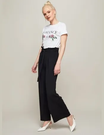 miss selfridge petite paperbag trousers