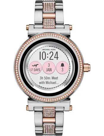 sofie pave sable tone smartwatch