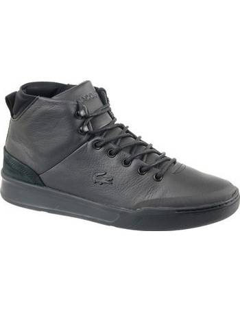 mens lacoste high top trainers