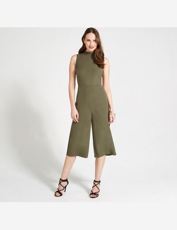 apricot culotte jumpsuit