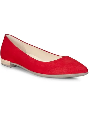 ecco shape pointy ballerina slip on