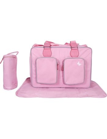 my babiie changing bag pink