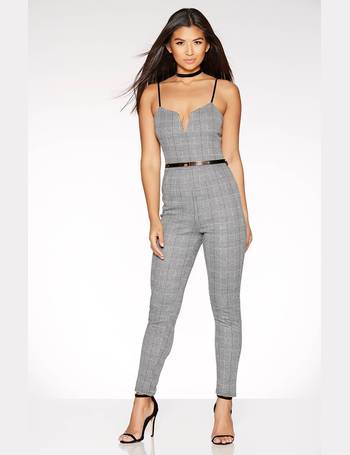 quiz grey jumpsuit