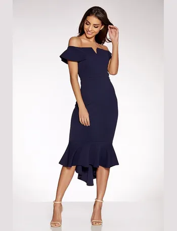 quiz navy bridesmaid dress