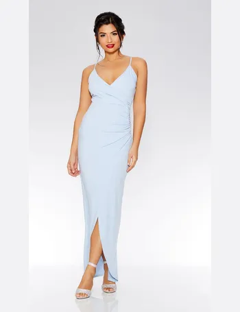 quiz light blue maxi dress