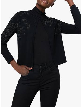 Monsoon black outlet shrug