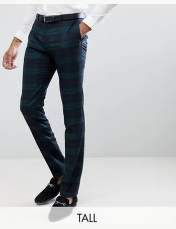 green check pants mens