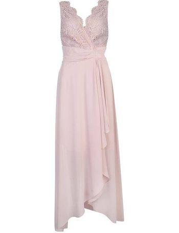 tfnc debby pale mauve maxi dress