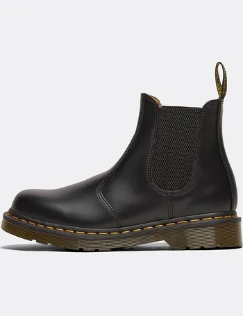 dr martens burgundy 2976 zip chelsea boots