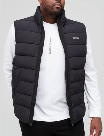 mens calvin klein body warmer