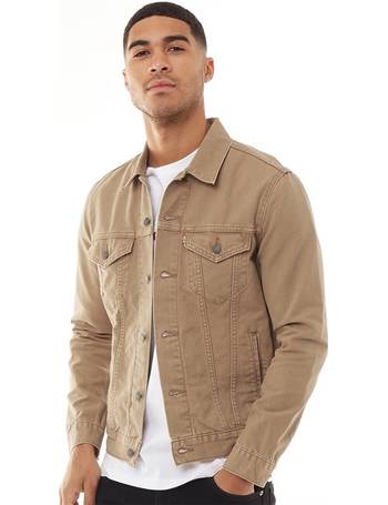 levi's mens the trucker jacket desert