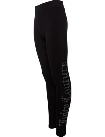 Buy Juicy Couture Girls Leggings Jet Black