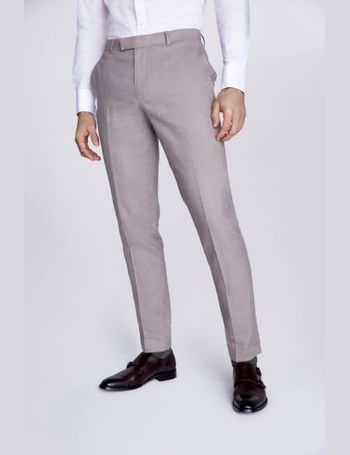 Shop Moss Bros Men's Linen Trousers up to 75% Off