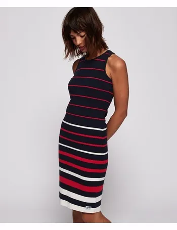 superdry sports luxe midi dress