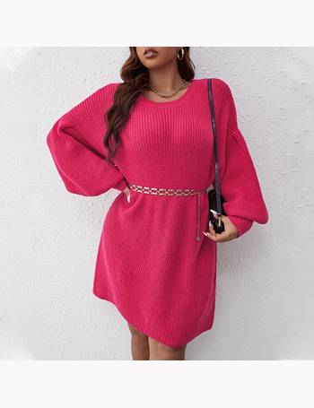 Shop SHEIN Women's Hot Pink Dresses