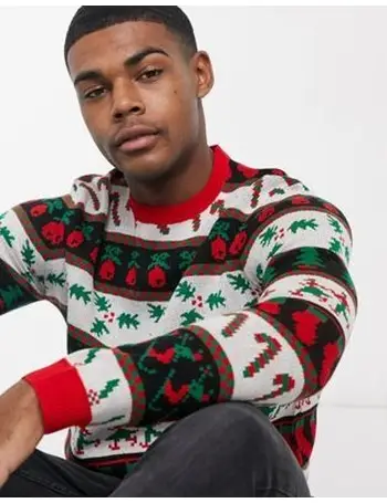 asos neon christmas jumper