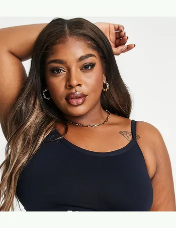 Tommy Hilfiger Plus Size Unlined Bralette - Navy