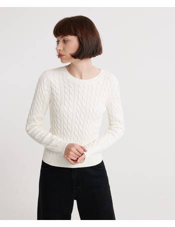 womens white cotton jumpers