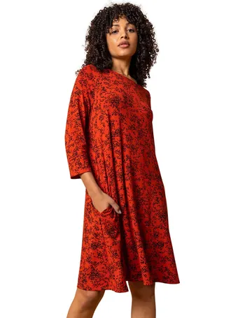 roman swing dress