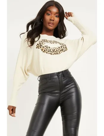 Quiz leopard deals print jumper