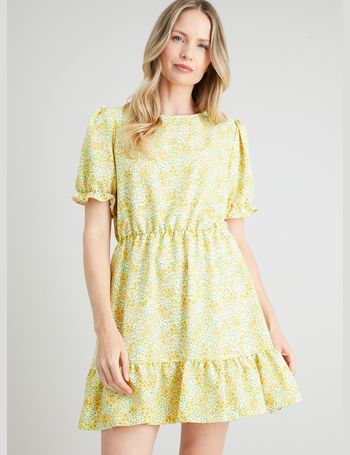 tu clothing yellow dress