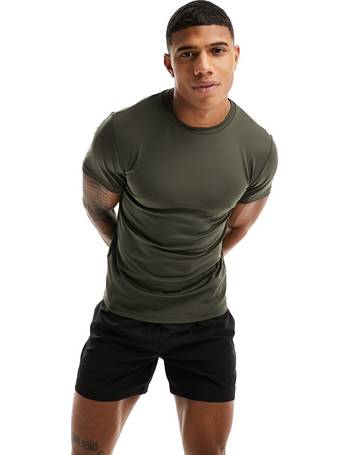 ASOS 4505 icon muscle fit training long sleeve t-shirt with quick dry in  black