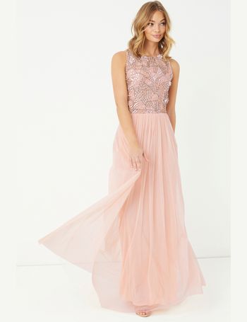 Angeleye embellished maxi dress 2024 pink