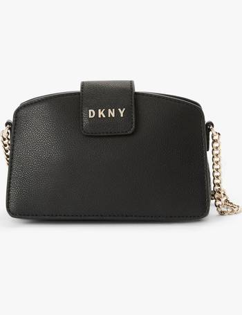 Dkny clara leather chain best sale crossbody bag