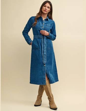 Shop Nobody's Child Women's Denim Midi Dresses up to 40% Off