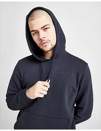 calvin klein core fleece overhead hoodie