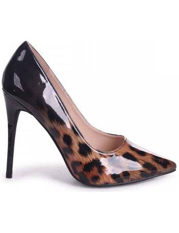 Black patent ombré 2024 leopard print courts